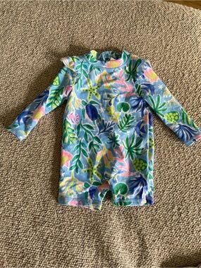 2/$10 Bundle - Baby Long-Sleeve Rash Guard Swimsuit - Multicolo